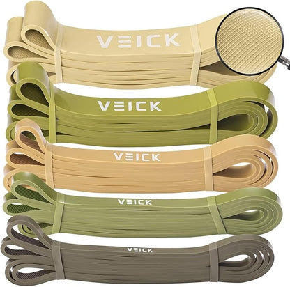 VEICK Resistance Bands for Working Out, Exercise Bands, Workout Bands, Pull Up Assistance Bands