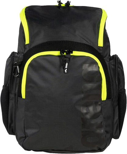 Arena Spiky III Backpack 35 Unisex Travel Gym Rucksack for Men and Women, Training Gear Equipment