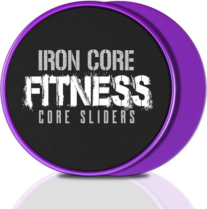 Core Sliders for Working Out, Dual Sided Exercise Gliding Discs for Use on All Surfaces, Ultimate