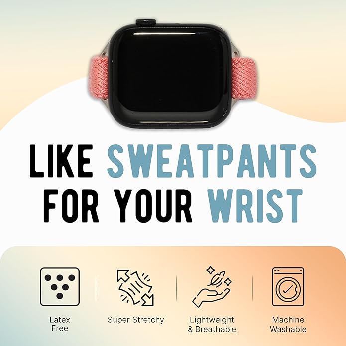Braxley Bands - Organic Cotton Watch Bands For Women and Men, Compatible With All Apple Watch Sizes