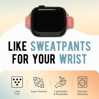 Braxley Bands - Organic Cotton Watch Bands For Women and Men, Compatible With All Apple Watch Sizes