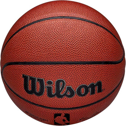 WILSON NBA Authentic Indoor/Outdoor Basketballs - Size 3, Size 6 and Size 7
