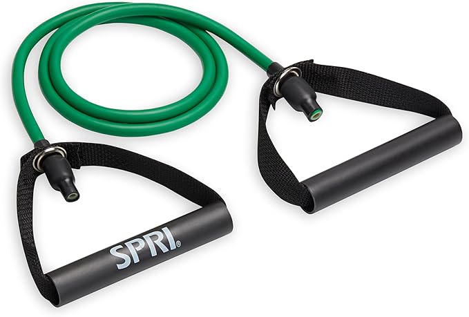 SPRI Xertube Resistance Bands with Handles – All Exercise Cords Sold Separately with Home Gym