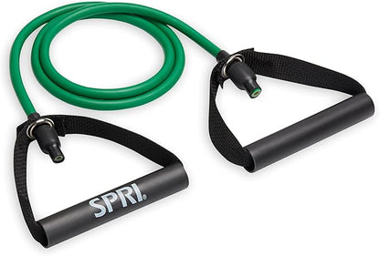 SPRI Xertube Resistance Bands with Handles – All Exercise Cords Sold Separately with Home Gym