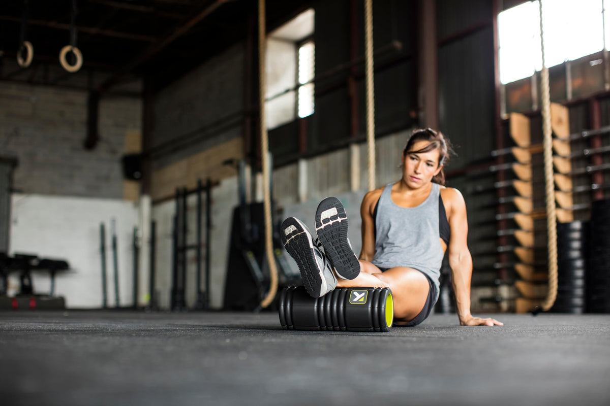 TriggerPoint Grid 1.0 Foam Roller - 13" Multi-Density Massage Roller for Deep Tissue & Muscle