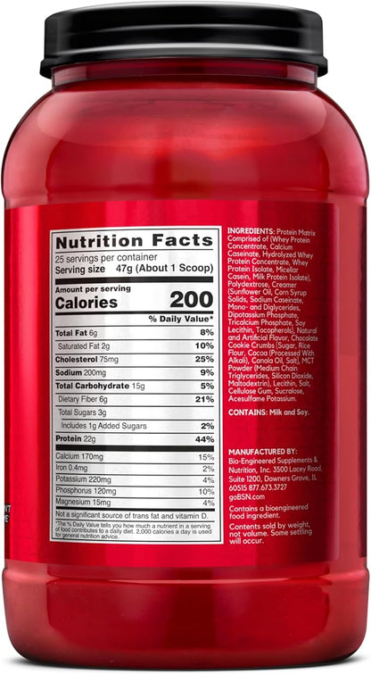 BSN Syntha-6 Whey Protein Powder, Cold Stone Creamery- Cookie Doughn't You Want Some, Micellar