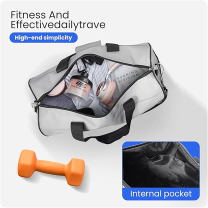 C&F BOGMOST Small Gym Bag for Travel & Duffel - 20 Inch Lightweight Carry On Bag for Men & Women