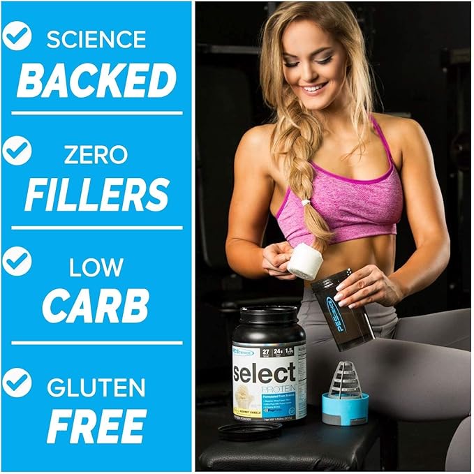 PEScience Select Protein Powder, Whey and Casein Blend, Clean Protein Powder for Women and Men, Low