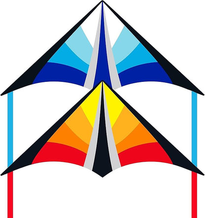 Delta Beginner Kite for Kids & Adults, Easy to Fly Beach Kite