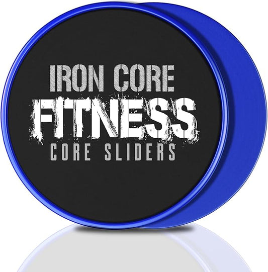 Core Sliders for Working Out, Dual Sided Exercise Gliding Discs for Use on All Surfaces, Ultimate