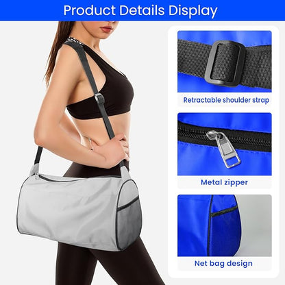 C&F BOGMOST Small Gym Bag for Women & Men,Small Lightweight Duffel Bag Carry On Bags Mini Duffel