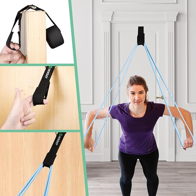 Resistance Bands, Pull Up Bands, Workout Bands for Exercise, Thick Heavy Resistance Band Set with