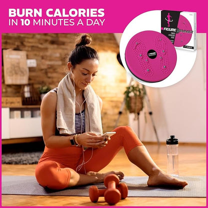 Daiwa Felicity Figure Trimmer Ab Twister Board - Waist Twister Machine for Core & Abs Exercise
