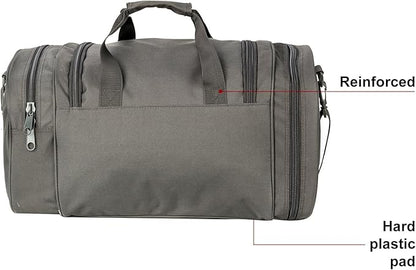 Tactical Travel Duffle Bag with Shoes Compartment Weekender Bags Carry On Overnight Bag For Men and