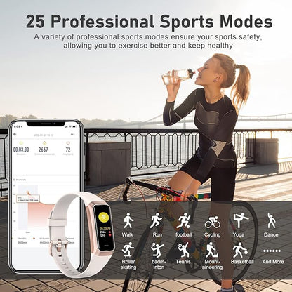 Fitness Tracker with Step Counter/Calories/Stopwatch, Activity Tracker, Health Tracker with Heart