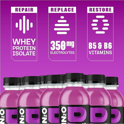 Protein2o Hydration Drink - 2-in-1 Liquid Clear Whey Protein Isolate and Electrolyte Drink - 15g