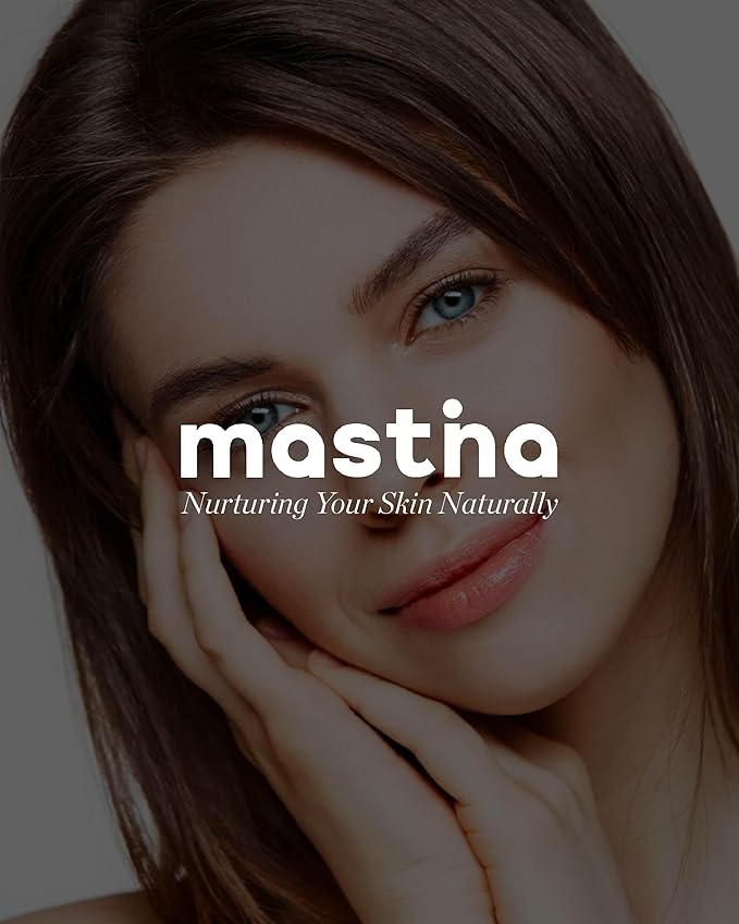 MASTINA White Mastic Face Mask (Collagen Volume, 4 pc) Premium Korean Skin Care for Elasticity &
