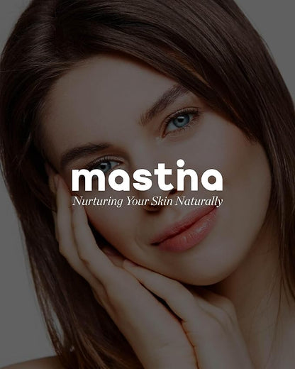 MASTINA White Mastic Face Mask (Collagen Volume, 4 pc) Premium Korean Skin Care for Elasticity &