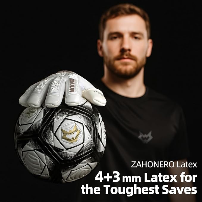 WVVOU Soccer Goalie Gloves for Adults and Youth, High Performance Goalkeeper Gloves with 5