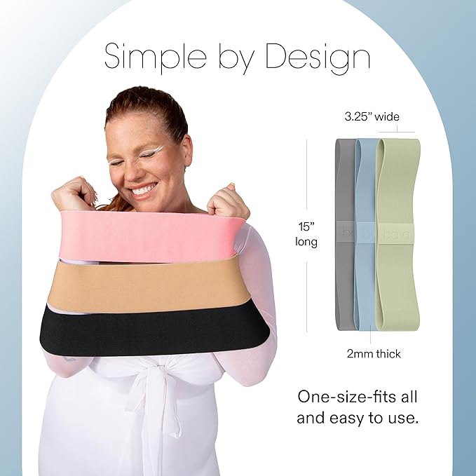 Bala Booty Bands Resistance Bands for Women & Men - Elastic Exercise Bands for Working Out - Wrist