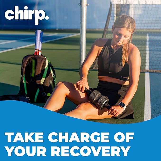 Chirp 3-in-1 Muscle Roller - Customizable Recovery Massager for Targeted Deep Tissue Massage