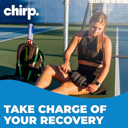 Chirp 3-in-1 Muscle Roller - Customizable Recovery Massager for Targeted Deep Tissue Massage