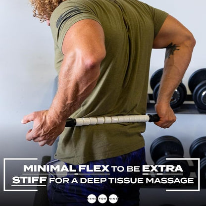 Nine 4 Nine Massage Stick - A Handheld Spindle Massage Stick - Full Body Muscle Recovery &