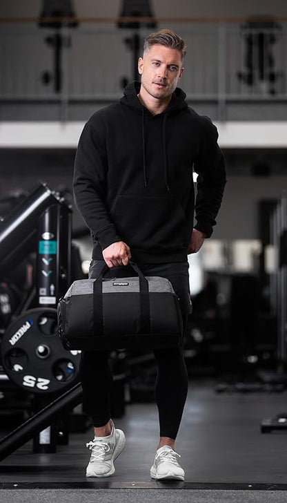 Fitgriff® Gym Bag V2 for Men and Women with Shoe & Wet Compartment - Duffle Bag for Travel, Sports