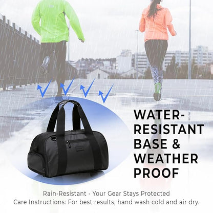 Vooray Burner Gym Duffel Bag, Gym Bag for Women and Men with Shoe Compartment, Weekender, Overnight