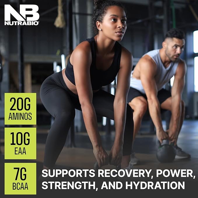 NutraBio Intra Blast Bcaa Powder Amino Acid Supplement, Electrolyte & Hydration Blend, Intra, Pre