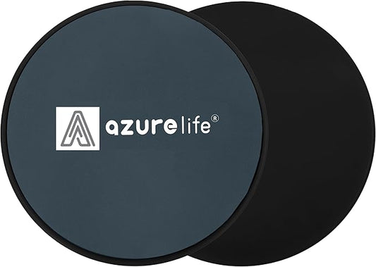 Exercise Core Sliders, Dual Sided Exercise Gliding Discs Use on Carpet or Hardwood Floors, Light