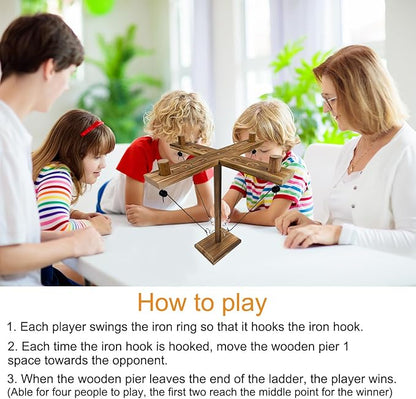 Ring Toss Game, Ring and Hook Game, Patio Games, Ring toss Game for Adults,Games for Adults