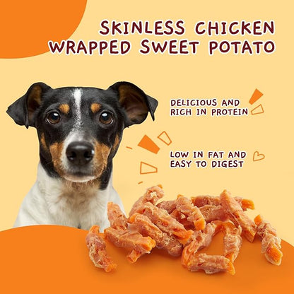 Jungle Calling Chicken & Sweet Potato Dog Treats ??Gluten-Free, Grain-Free, High-Protein Natural