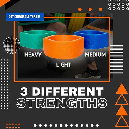Pure Band - Latex-Free Professional Resistance Bands for Working Out, Stretching, Rehab, & Physical