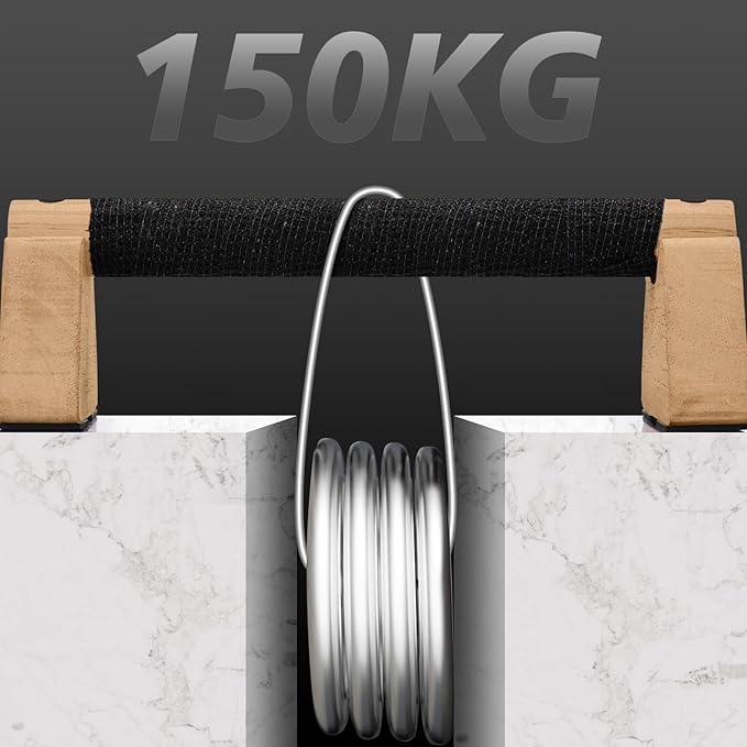 Parallettes Bars - Wooden Calisthenics Equipment for Handstand Training, Push Up Bars &