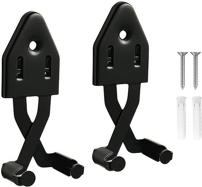 Metal Vertical Sword Wall Mount Sword Hanger Adjustable Multifunctional Mount for Medieval Sword