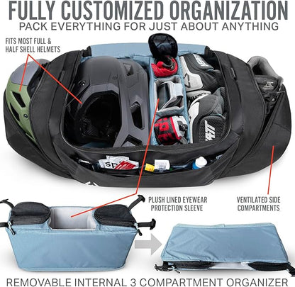 Wildhorn Gulch 70L MTB Duffle Bag for Travel - Lightweight & Durable Gym Bag for Women & Men. Ideal