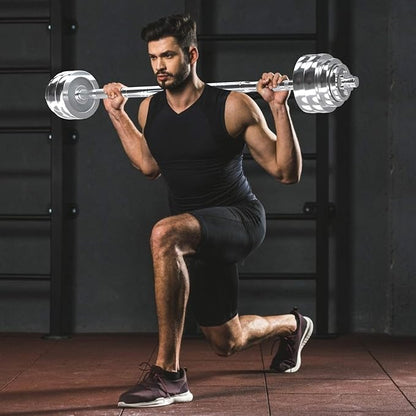 VIVITORY Fitness Dumbbells Set, Adjustable Weight Sets up to 11/22/44/66/110 lbs, with Metal