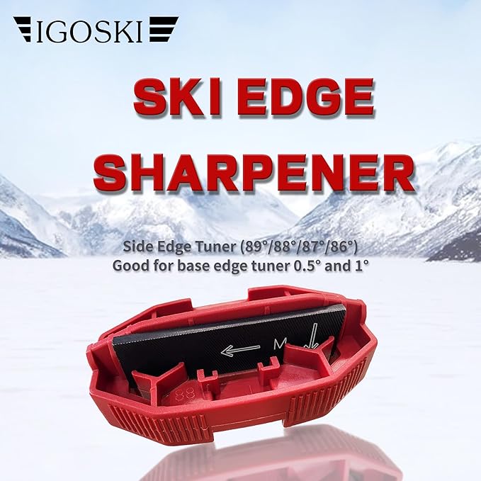 Snowboard Ski Edge Bevel Tuning ski Wax kit，Snowboard Tool，ski Edge Sharpener Tuner Side Ski Angle