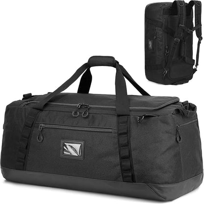 TUGUAN Extra Large Travel Duffle Bag Backpack for Men with Adjustable Dividers 120L Big Weekend