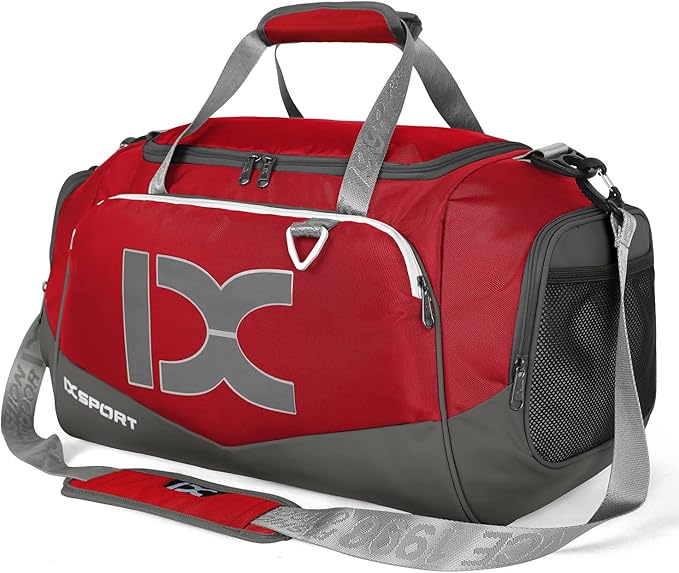 Sports Gym Bag，INOXTO Travel Duffel Bag with Dry Wet Pocket And Shoe CompartmentFor Women and