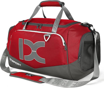 Sports Gym Bag，INOXTO Travel Duffel Bag with Dry Wet Pocket And Shoe CompartmentFor Women and