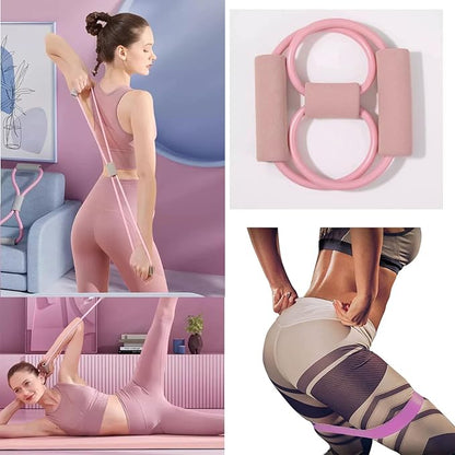 Pilates Essentials Kit for Women - Better Yoga Pilates Kit for Home Workouts with Pilates Ring and