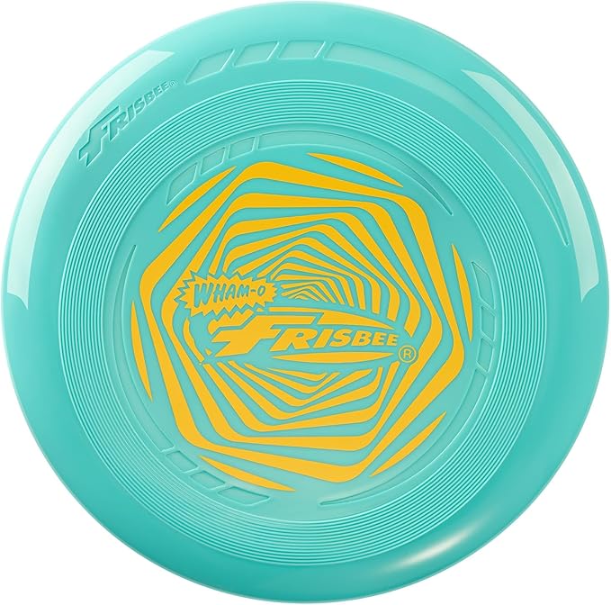 Wham-O Frisbee Go Flying Disc, 9 Inch Lightweight Sports Disc for Beginners Outdoor Beach Backyard