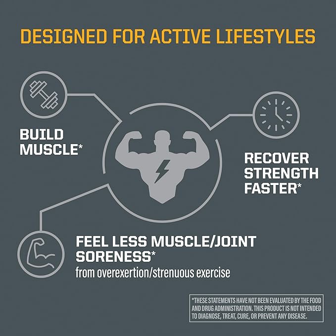 Amino Acids Supplement Recovery Capsules Stimulant-Free Post-Workout Muscle Recovery & Strength