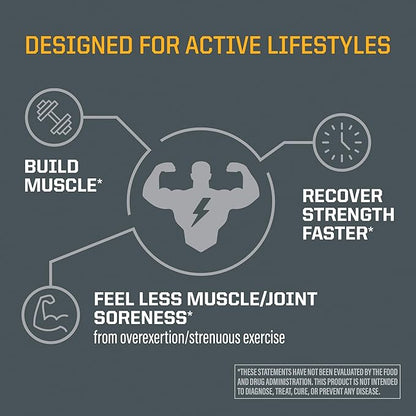 Amino Acids Supplement Recovery Capsules Stimulant-Free Post-Workout Muscle Recovery & Strength