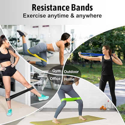 Resistance Bands for Working Out, Exercise Bands Resistance Bands Set with 5 Resistance Levels