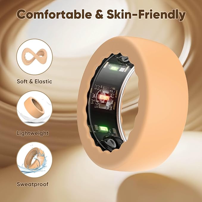 10 Pack Ring Protector Compatible with Oura Ring Cover Gen 4 / Gen 3 / Samsung