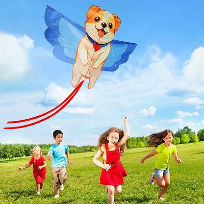 HENGDA KITE Animals Kite for Kids Beginners and Adults Cute Design High Definition Printing Easy to
