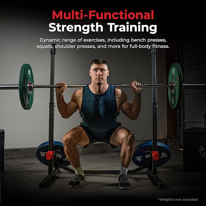Sunny Health & Fitness Multifunctional Strength Training Home Gym – Complete Workout Equipment with